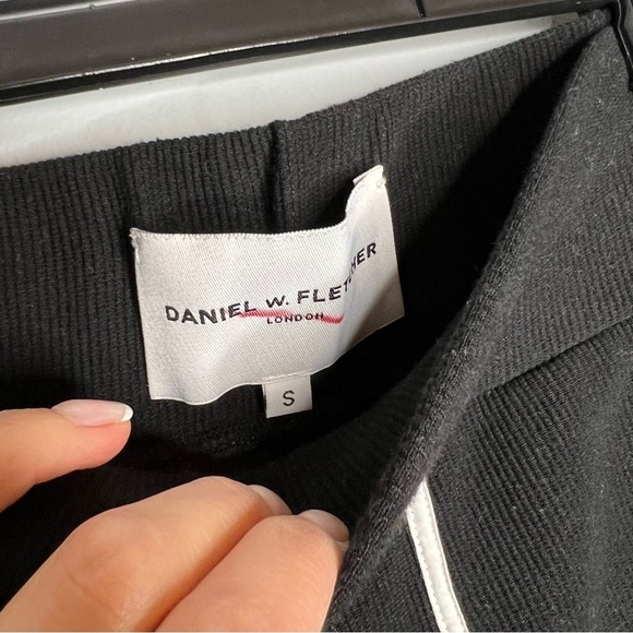 DANIEL W. FLETCHER Side Blue Stripe Side Pocket Sweatpants Pant - Picture 4 of 6